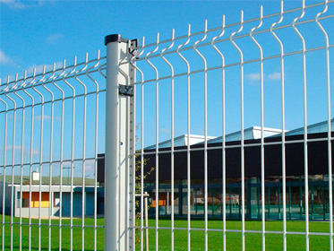 3D Curved Welded Wire Mesh Fence