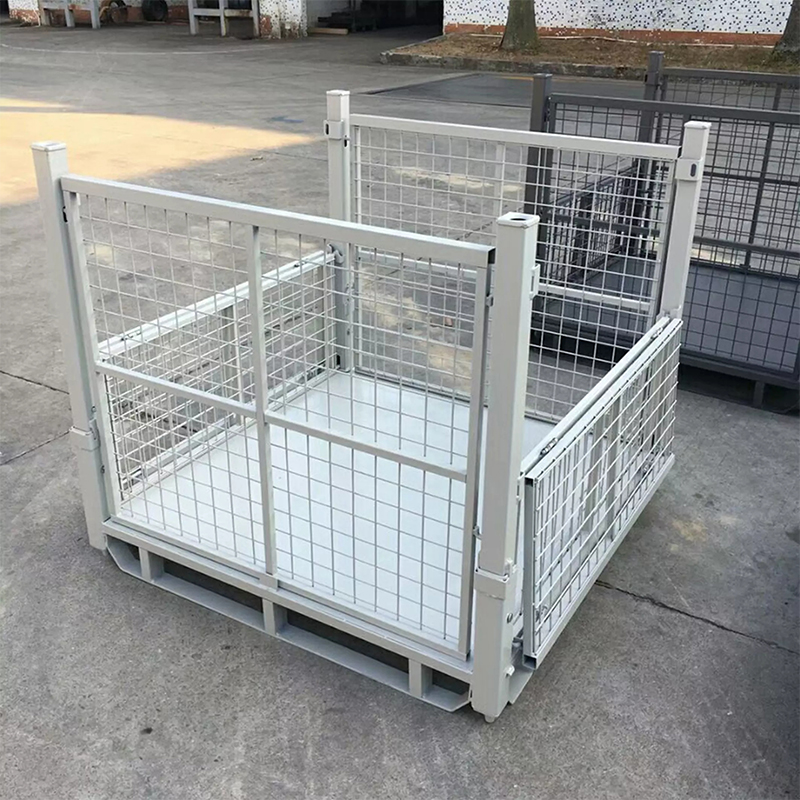 CV Cage Metal Storage Box Pallet Flow Rack