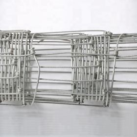 galvanized livestock field fence